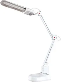 Светильник KD-017A настол. база + струбцина 230В 11Вт КЛЛ 2G7 бел. Camelion 3277