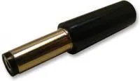 MP-136, Разъем Питания DC, Штекер, 1 А, 14.5 мм, Монтаж на Кабель, Пайка