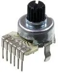 R1214G-A100K, 2х100 кОм, L15KC, Резистор переменный