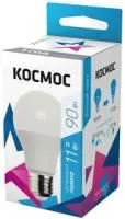 Лампа светодиодная A60 11Вт 4500К E27 220В КОСМОС LkecLED11wA60E2745