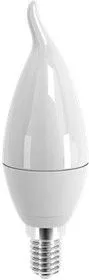 LED-Flame-E14-7W30(27), Лампа светодиодная свеча на ветру 7Вт,220B, матовая