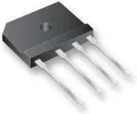 GSIB1506, Мостовой выпрямитель, серия GSIB, 1 Фаза, 600 В, 15 А, SIP, 1.1 В, 4 вывод(-ов)