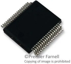 L99SD01-E, Драйвер соленоида периферии, 1 выход, 6В до 28В питание, 55В/14А выход, PowerSSO-36