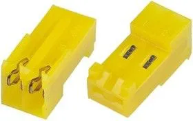 3-643818-3, 03P MTA156 CONN ASSY 20AWG YEL 11N7840