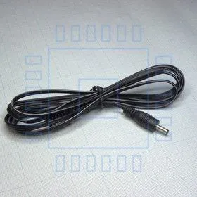 штекер 3.5*1.4 прямой с шнуром 1.5М