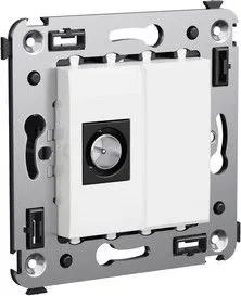 Розетка TV СП оконечная Avanti Белое облако DKC 4400503