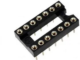 TRS-14 (SCSM-14) (DS1001-01-14N), DIP панель 14-контактная цанговая узкая