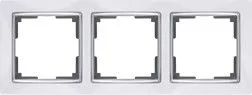 WL03-Frame-03-white /Рамка на 3 поста (белый)