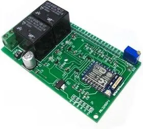 MP3509, Wi-Fi реле с термометром с 2-мя реле по 2 кВт (на базе ESP8266)