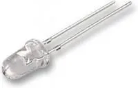 FNL-U501B22WCSL, Светодиод, Синий, Сквозное Отверстие, T-1 3/4 (5mm), 20 мА, 3.7 В, 458 нм