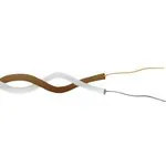 XF-1267-FAR, Thermocouple Cable, Type T, IEC, PTFE Twin Twisted, 1/0.2 mm, 10 m