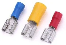 РПИ-М 1,5-(6,3) (РПИ-М 1.5-7-0.8), Разъем плоский изолированный (мама) красный 0.5-1.5 мм кв.