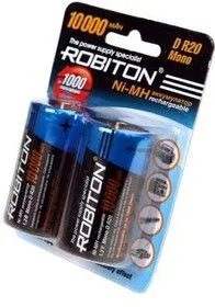 10000MHD, Аккумулятор никель-металлгидридный NiMH 10000mAh (2шт) 1.2В