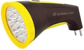 Фонарь LED 3815M (аккум. 220В черн./жел. 15 LED 2 режима SLA пласт. коробка) Ultraflash 12869