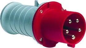Вилка эл. каб. 63А 3P+E IP44 ABB 2CMA166752R1000