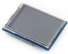 2.8inch TFT Touch Shield, TFT дисплей 320240px с резистивной сенсорной панелью совместимый с Arduino UNO/Leonardo, UNO PLUS