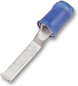 154724, Ножевая клемма, Серия PIDG, 16AWG до 14AWG, 2 мм, Синий, Нейлон (Полиамид), 3.05мм x 0.79мм