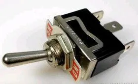 KN3(C)-202AP-B2, Тумблер ON-ON (10A 250VAC) DPDT 6P