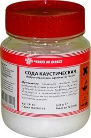 Сода каустическая (250гр.)