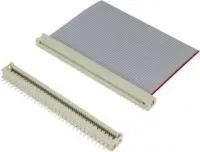 09181169422, Разъем типа провод-плата, изогнутое, 2.54 мм, 16 контакт(-ов), Гнездо, SEK Series, IDC / IDT