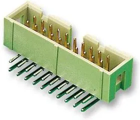 09 18 550 6323, Разъем типа провод-плата, угловой, 2.54 мм, 50 контакт(-ов), Штыревой Разъем, Серия SEK 18