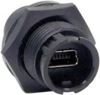 DCP-USBNB-USBN, ADAPTER, USB 2.0 MINI B RECEPTACLE-RECEPTACLE, 5 POSITION