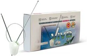Viva, Антенна телевизионная, активная, комнатная-оконная МВ/ДМВ/DVB-T/DVB-T2