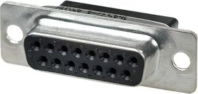 164532-4 (DС-15F), Разъем Amplimite, D-SUB 15pin, розетка, обжим