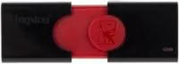 Флешка USB KINGSTON DataTraveler DT 106 16Гб, USB3.0, черный [dt106/16gb]