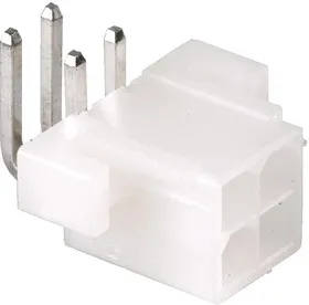 DS1073-01-2x2-MR1T6 (MF2x2MRB), Вилка на плату угловая 4.2мм 4pin с фланцами