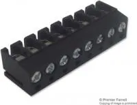 CTB1202/8BK, Стандартная клеммная колодка, провод-плата, CTB1202 Series, 8 контакт(-ов), 5 мм