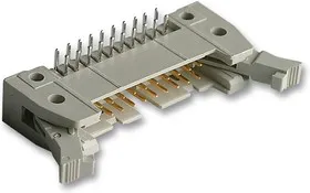 09 18 520 6903, Разъем типа провод-плата, угловой, 2.54 мм, 20 контакт(-ов), Штыревой Разъем, Серия SEK 18
