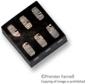 ISL29035IROZ-T7, Ambient Light Photo Sensor I2C Digital Output, 550nm Peak Sensitivity, 2.25V to 3.63V Supply, ODFN-6