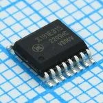 MBI5168GP-A, Драйвер Led, 8 каналов, Iвых= 5-120mА, 25MHz, PWM, PrecisionDrive, Uп=5v