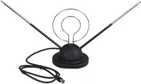 34-0105, ТВ антенна комнатная телескопическая на подставке Усы (модель RX-105)