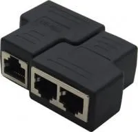 PL1279, Разветвитель Pro Legend RJ-45 для Ethernet кабеля Lan (витой пары) на 2 порта
