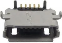 47589-1001, Разъем USB, Micro USB Типа AB, USB 2.0, Гнездо, 5 вывод(-ов), Поверхностный Монтаж, Прямой Угол