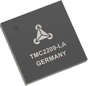 TMC2209-LA-T, Motor Driver/Controller, Stepper, 4.75V to 29V, 2A/1 Output, QFN-28
