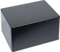 B029BK, Корпус для РЭА 140x100x75мм, металл, черный
