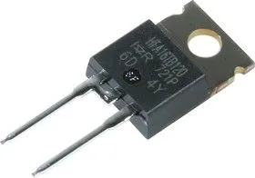 VS-HFA16TB120-N3, Диод, Ultrafast Soft Recovery, 16А, 1200В, 30нс [TO-220AC 2L] (VS-HFA16TB120PBF)