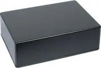 BS27BK, Корпус для РЭА 171x121x55мм, металл, герметичный, черный