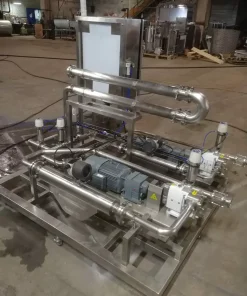 Установка для смешивания джема с йогуртом методом дозирования