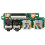 (3NNJ8AB0050) плата расширения N56JR AUD IO BOARD Rev.2.0 для ноутбука Asus N56JR, G56JR(плата Audio и USB портов)