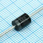 BY550-1000, Диод импульсный 1кВ 5A автомобильного применения 2-Pin лента в коробке