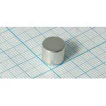 Магнит 10,0x 8,0, цилиндр, Ni, класс N35