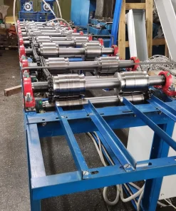 Станок для проката евроштакетника с гильотиной (двухручьевой - 2 вида профиля)