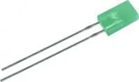 L-513GDT, Светодиод прямоугольный зеленый 110 2.5х5х8.5мм 3мКд 568нМ