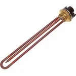 70-0317-1, Нагревательный элемент для бойлера, ТЭН, RDT-1500 Вт, фланец М6, 42 мм, с терморегулятором 80 градус