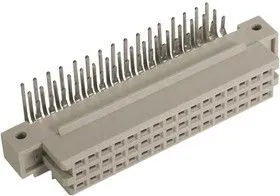 09284486801, Разъем DIN 41612, 48 контакт(-ов), Гнездо, 2.54 мм, 3 ряда, a + b + c