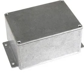 BS29MF, Корпус для РЭА 140x100x75мм, металл, герметичный, с крепежным фланцем (OBSOLETE)